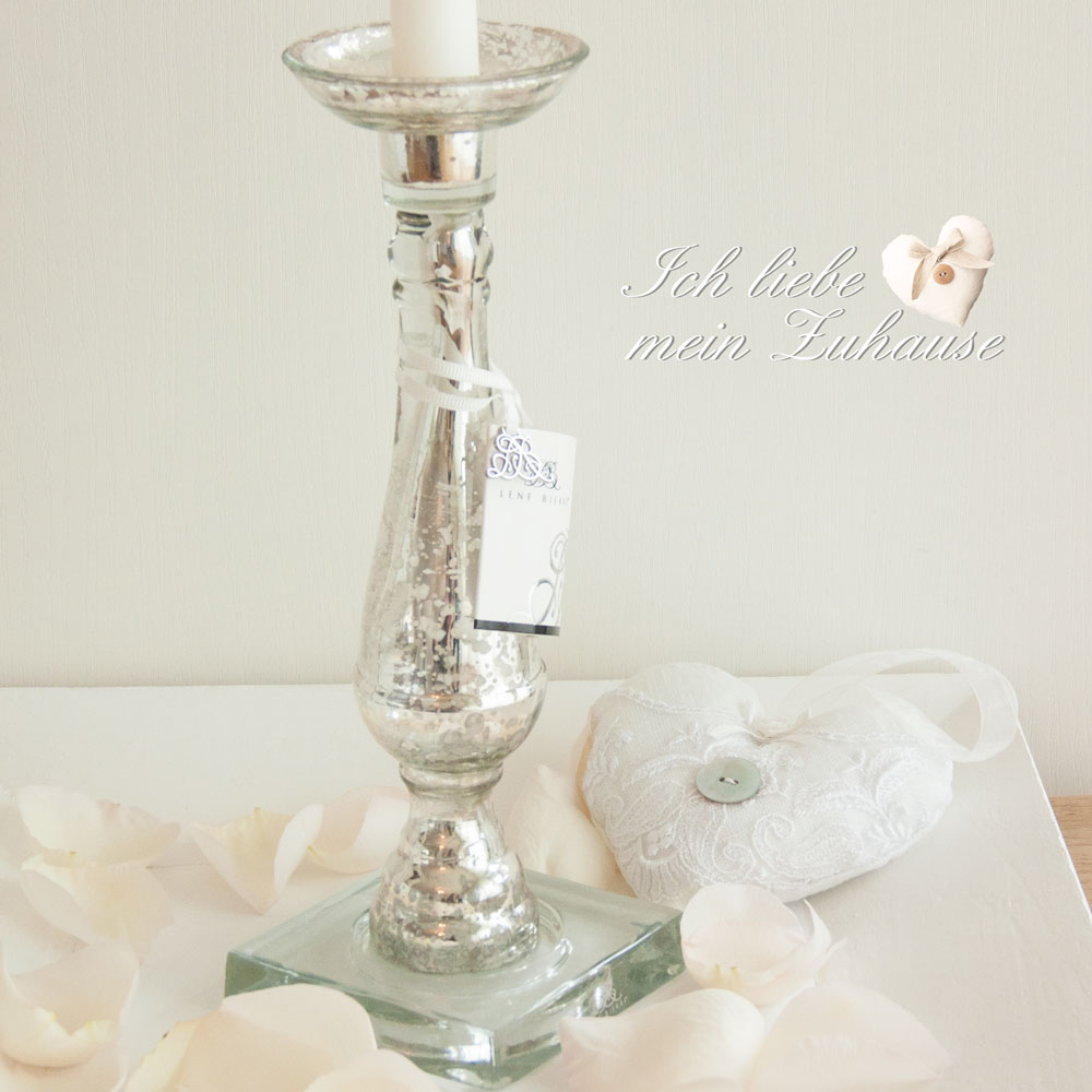 Blog - Muttertag - Geschenke - Lene Bjerre Kerzenständer Martha Collection Antik-Silber - Bild 3