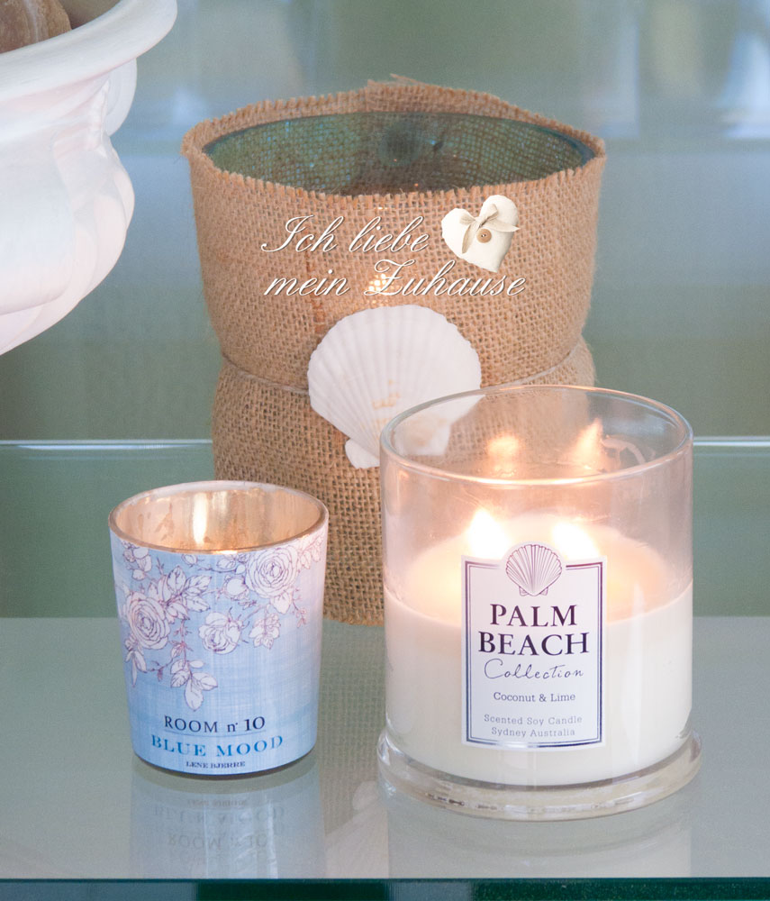 Blog - Seaside Feeling mit hochwertigen Duftkerzen von Palm Beach Collection und Lene Bjerre Blue Mood Teelicht - Bild 2