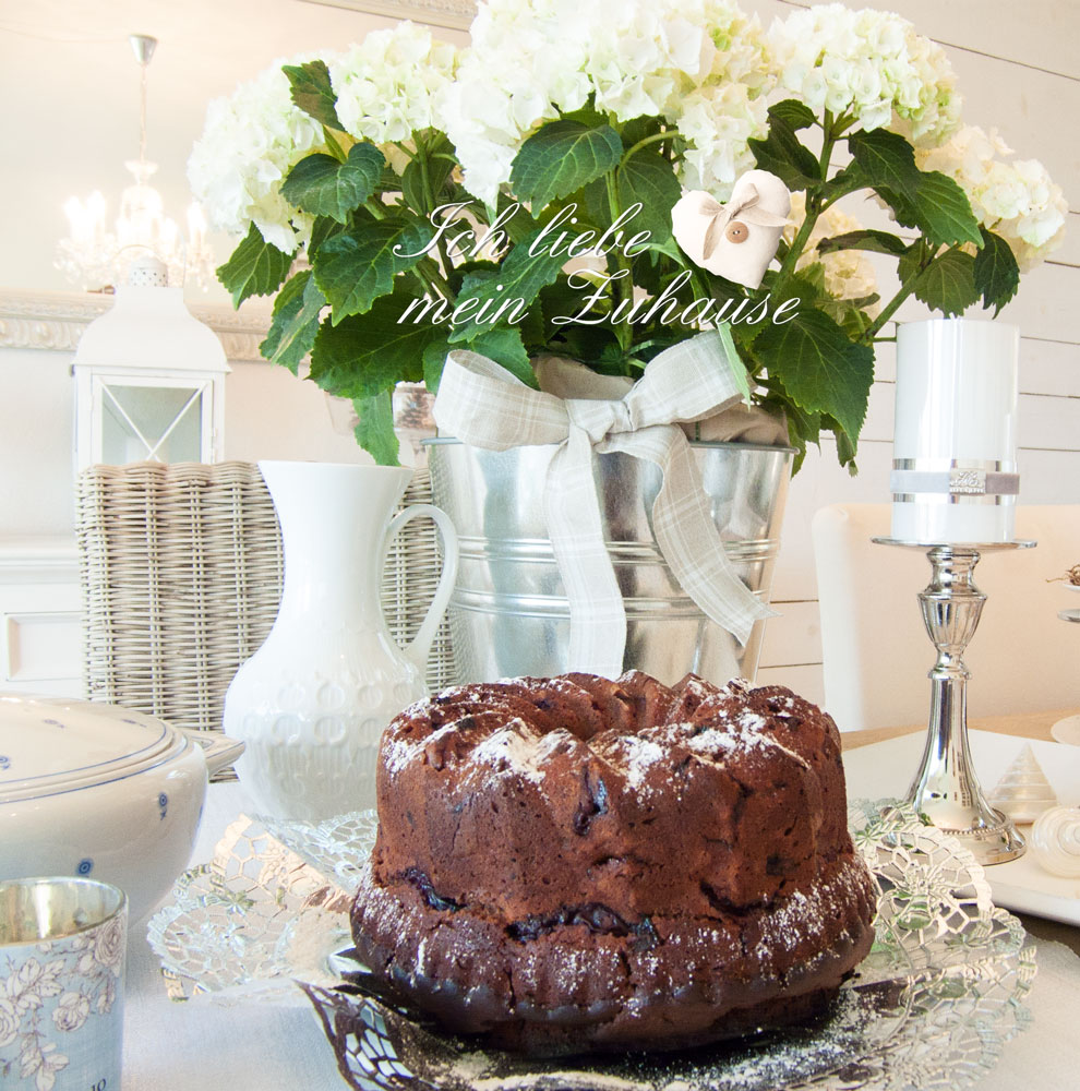 Blog - Luftiger Gugelhopf mit Vintage Chic Vase und Suppenschüssel - Lene Bjerre Kerzenständer Teelicht Kerzen - Bild 2