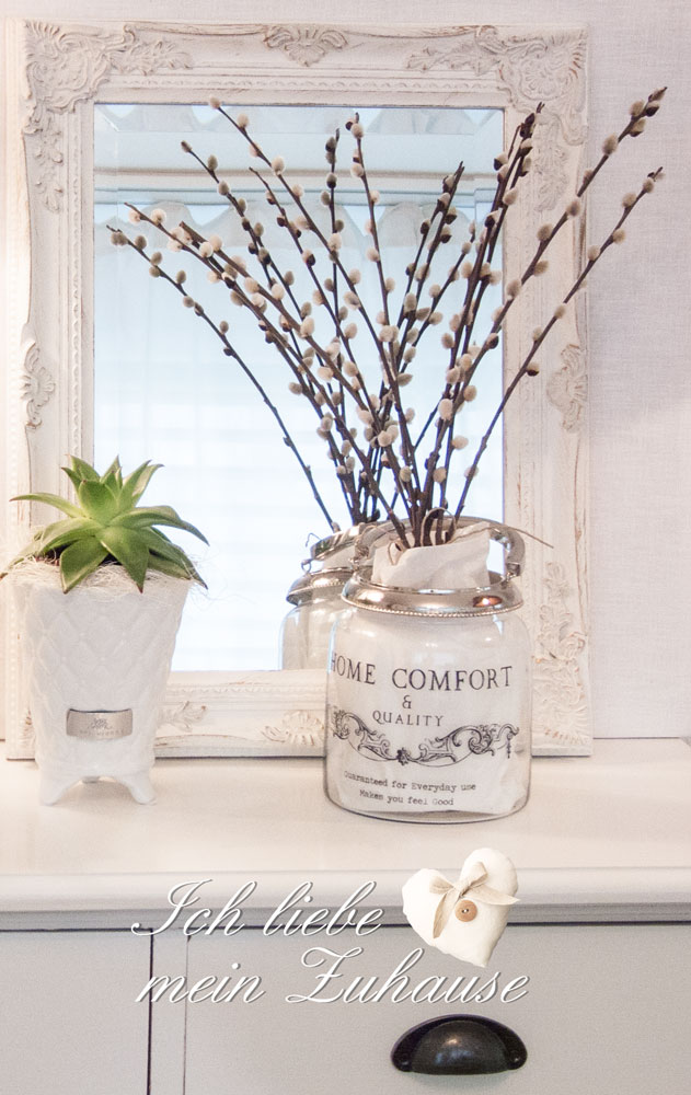 Blog - Wie dekoriere ich eine Kommode - Lene Bjerre Tischlampe Kerzenständer Windlicht Keramiktopf Teelicht - Bild 8