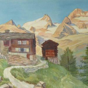 Beatenberg - Aquarell von Otto Ineichen (11856)