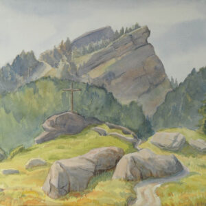 Eigenthal - Aquarell von Otto Ineichen (11853)