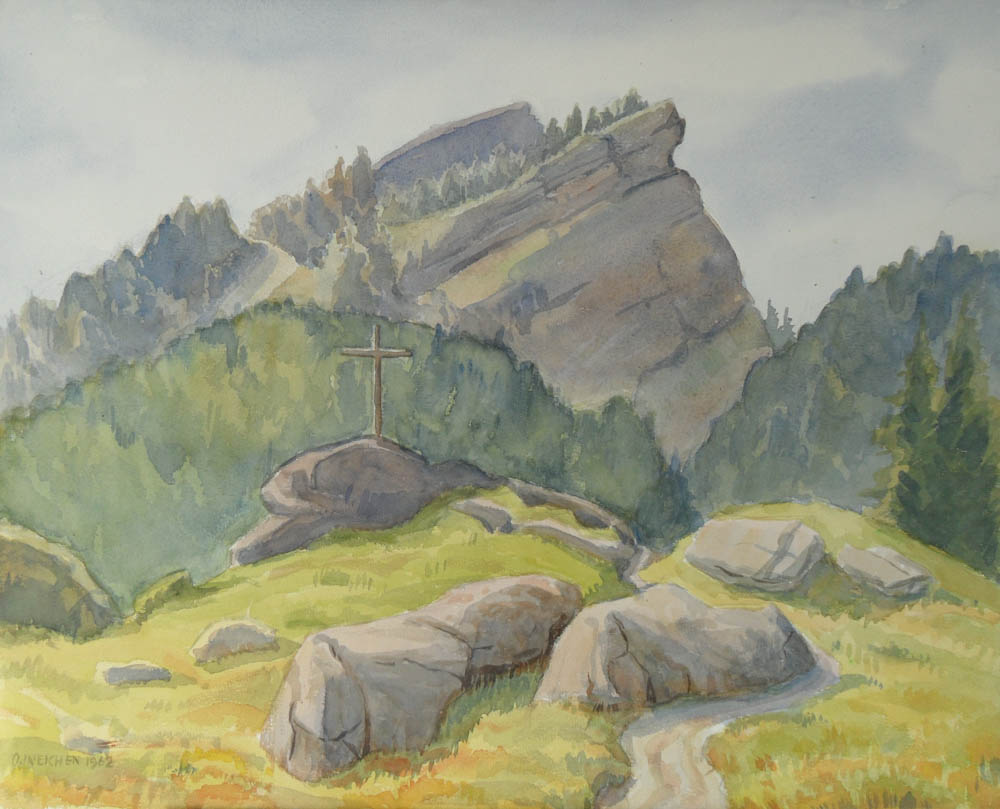 Eigenthal – Aquarell von Otto Ineichen (11853) Eigenthal - Aquarell von Otto Ineichen (11853)