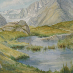 Engstlensee - Aquarell von Otto Ineichen (11799)