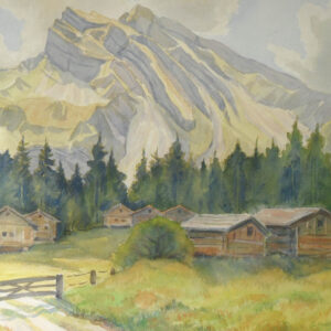 Schwalmis - Aquarell von Otto Ineichen (11864)