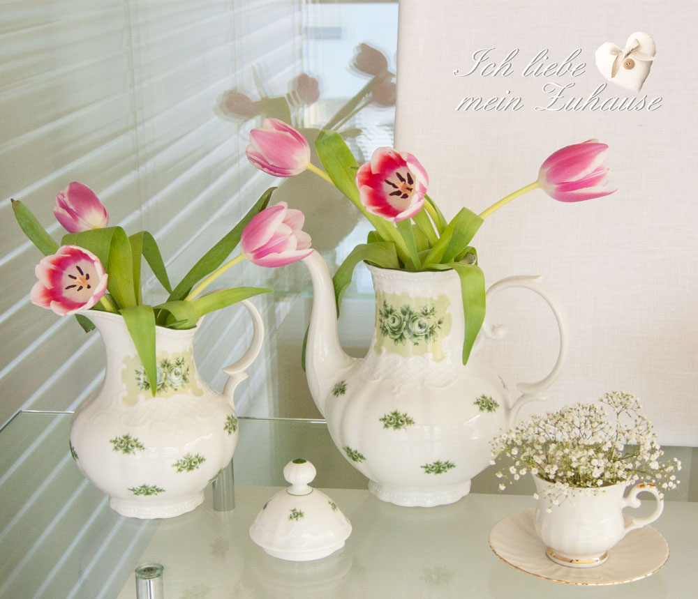Blog - Frühlingsgefühle - Edle Dekorationen mit Vintage Geschirr - Bild 3