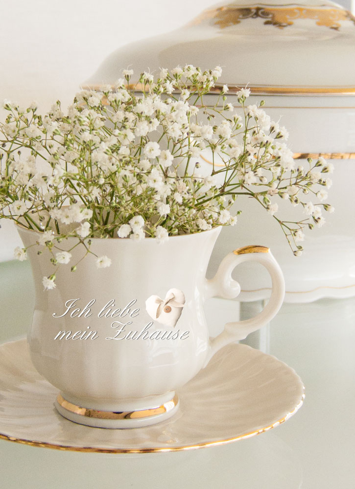 Blog - Frühlingsgefühle - Edle Dekorationen mit Vintage Geschirr - Bild 6