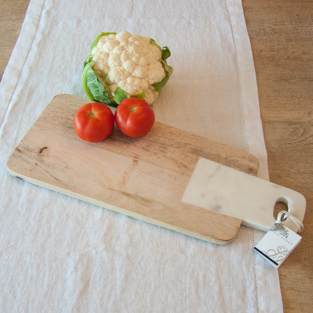 Lene Bjerre Marble Collection Schneidebrett Marmor und Holz Lene Bjerre Marble Collection Schneidebrett Marmor und Holz