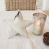 Weihnachten - Lene Bjerre Angie Collection Fellstern mit Stella Collection Teelicht und echten Mammutbaum-Zapfen