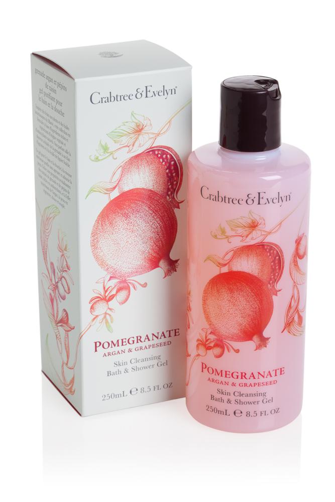 Crabtree & Evelyn - Bath & Shower Gel Pomegranate Argan Grapeseed