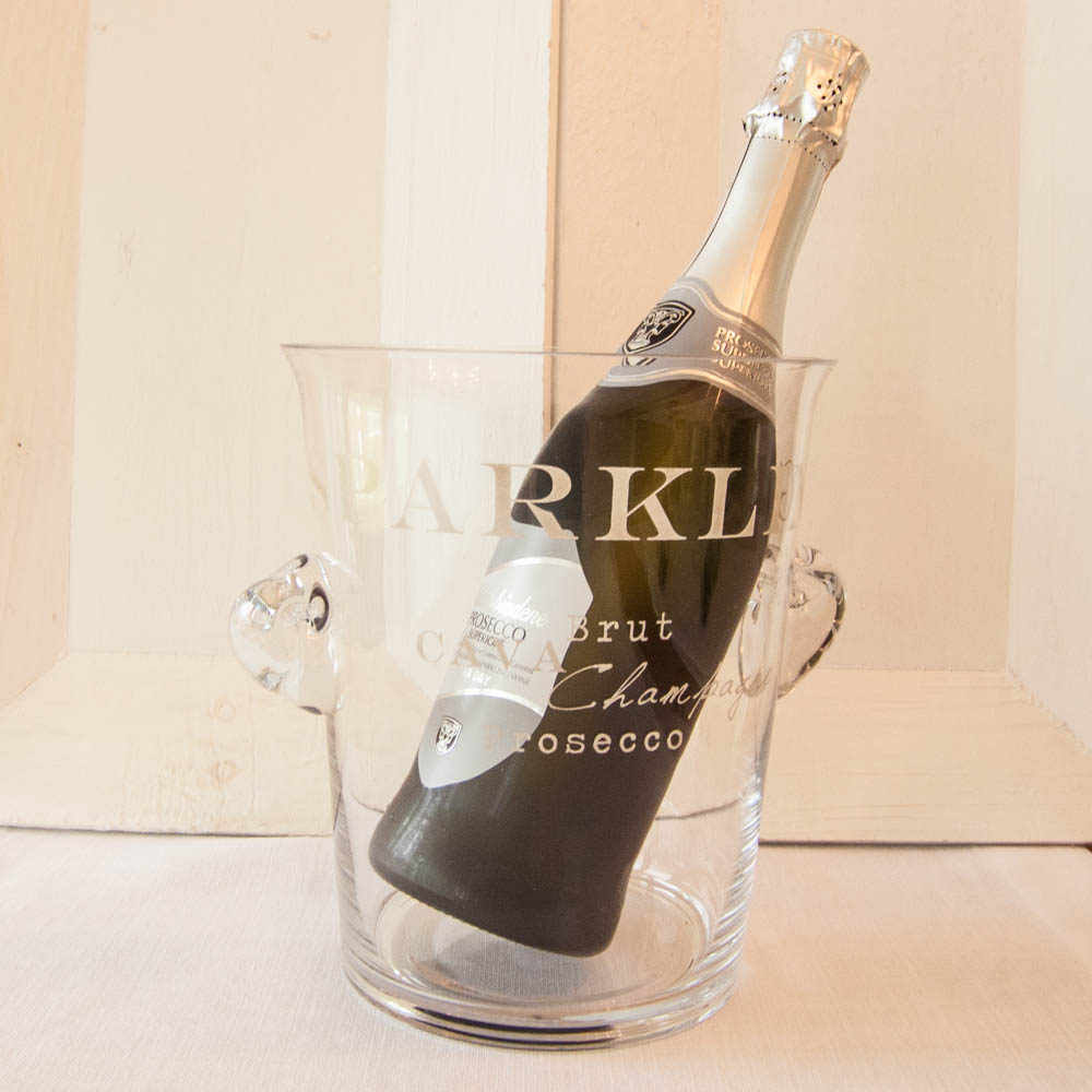 Lene Bjerre - Glas-Weinkühler aus der Agnes Collection / handmade