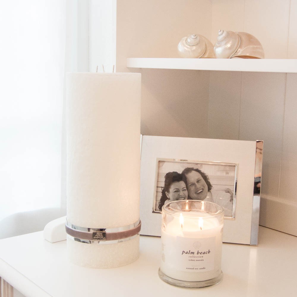 Lene Bjerre - Kerze mit drei Dochten aus der Candle Stone Collection