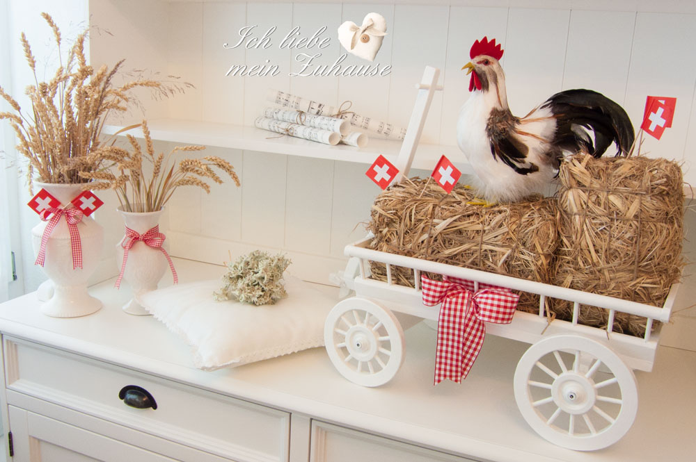 Blog - Schnelle 1. August Deko im Landhausstil mit Lene Bjerre - Bild 3