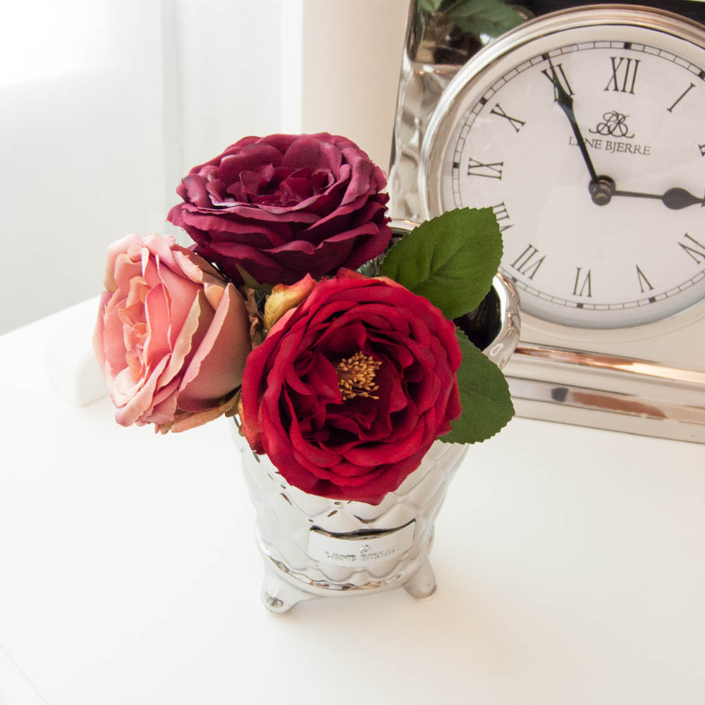 Lene Bjerre – Rosen in 3 Farben aus der Flora Collection / 20cm Lene Bjerre - Rosen in 3 Farben aus der Flora Collection / 20cm