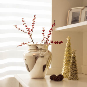 Edzard - Vase Antonia, large / schwerversilbert