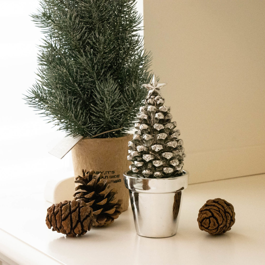 Lene Bjerre - Weihnachtsbaum aus der Serafina Collection, antik-silber