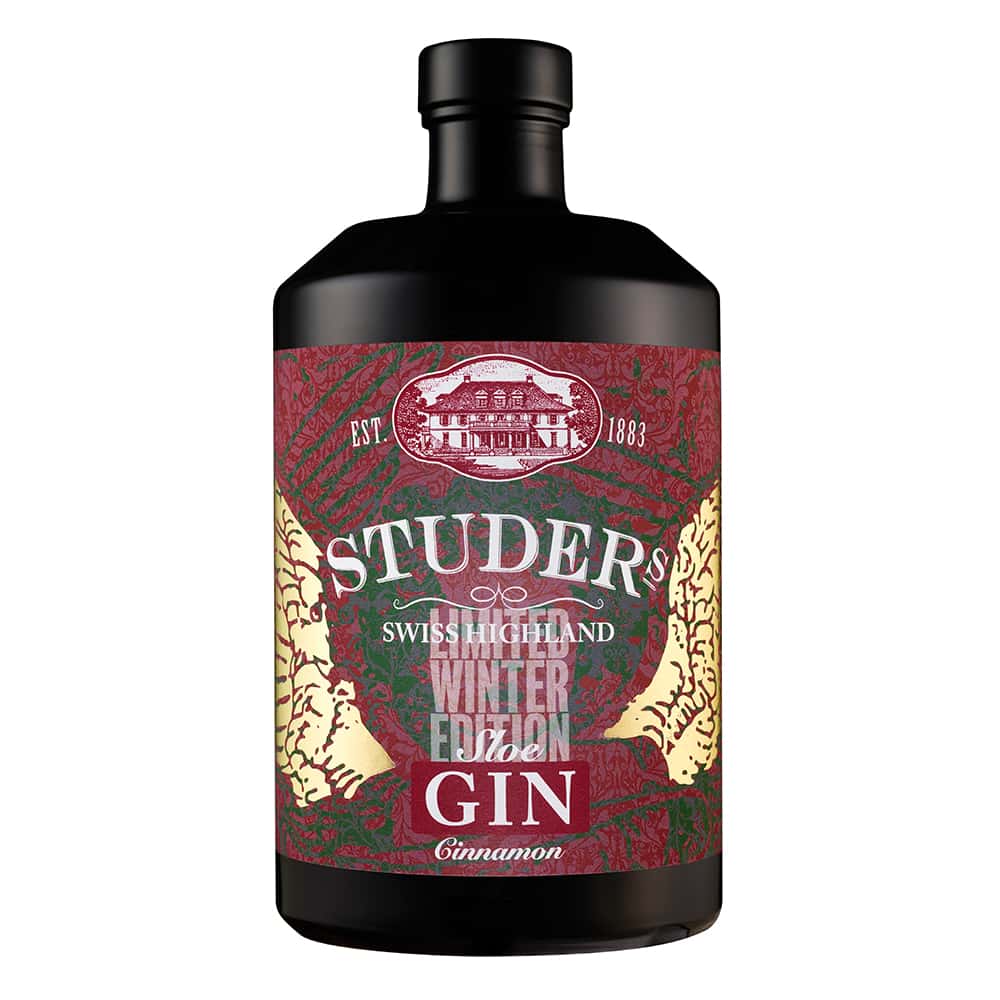 Studer Distillerie – Swiss Highland Sloe Gin Winter Edition Studer Distillerie - Swiss Highland Sloe Gin Winter Edition
