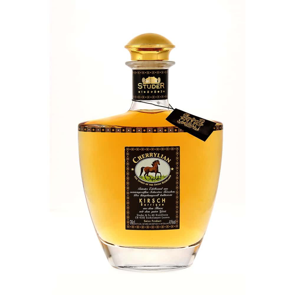 Studer Distillerie – Cherrylian Kirsch Barrique 2011 in Karaffe – limitiert und nummeriert Studer Distillerie - Cherrylian Kirsch Barrique 2011 in Karaffe - limitiert und nummeriert