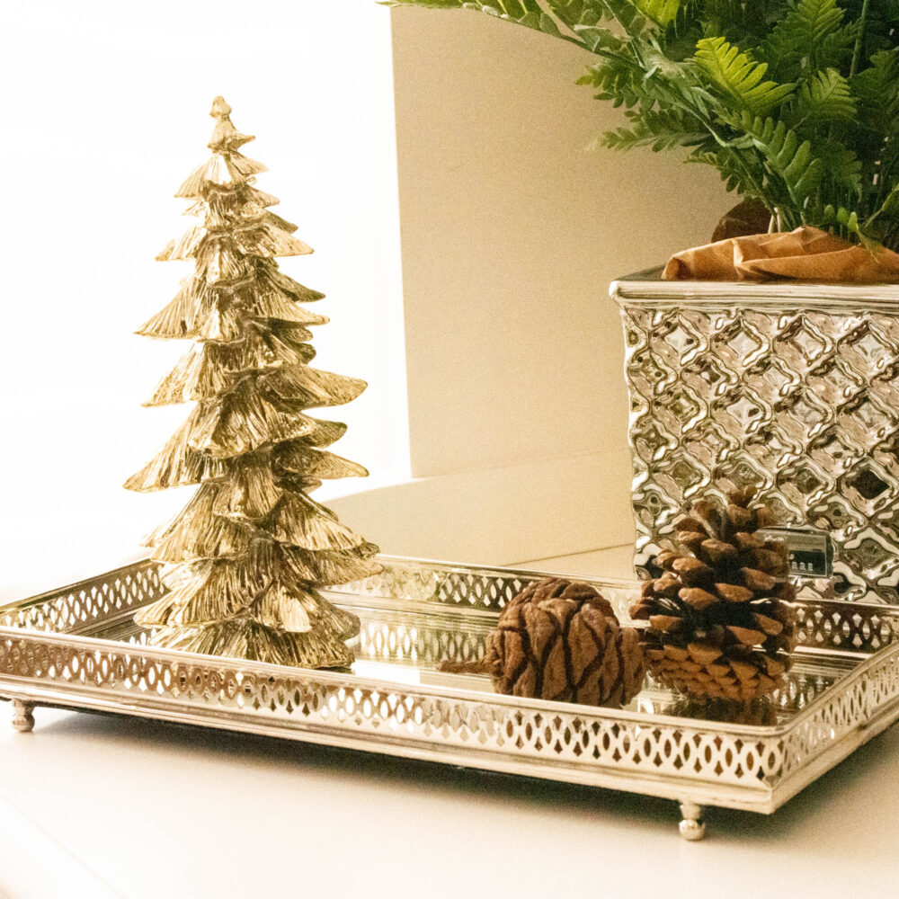 Lene Bjerre – Weihnachtsbaum light-gold aus der Serafina Collection / large Lene Bjerre - Weihnachtsbaum light-gold aus der Serafina Collection / large