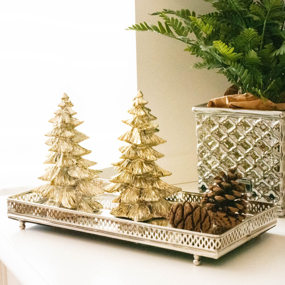 Lene Bjerre – Weihnachtsbaum light-gold aus der Serafina Collection / small Lene Bjerre - Weihnachtsbaum light-gold aus der Serafina Collection / small
