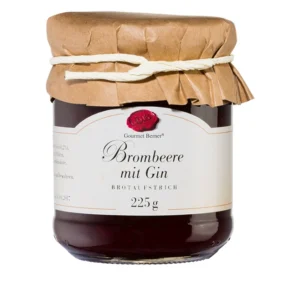 Gourmet Berner - Brombeere mit Gin - Brotaufstrich im Glas