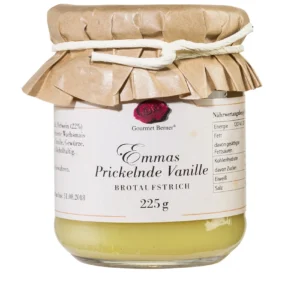 Gourmet Berner - Emmas Prickelnde Vanille - Brotaufstrich im Glas