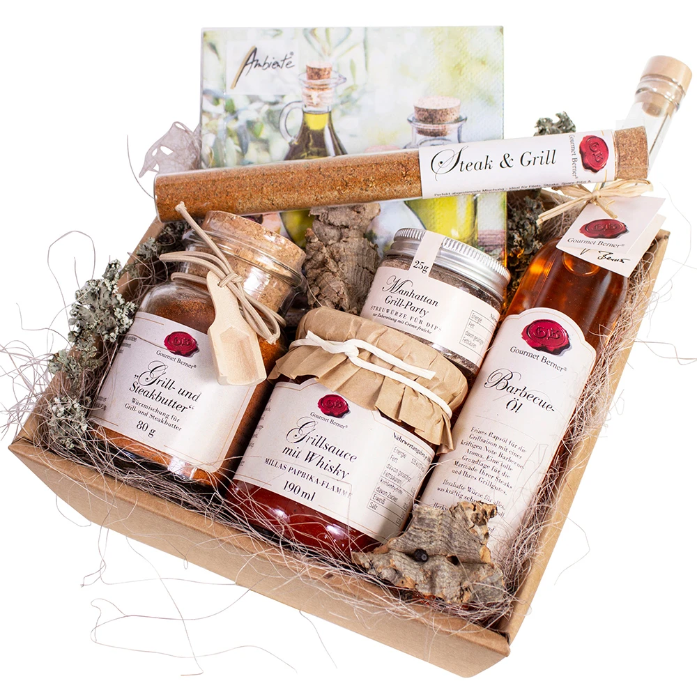 Gourmet Berner - Geschenkkorb Grillabend