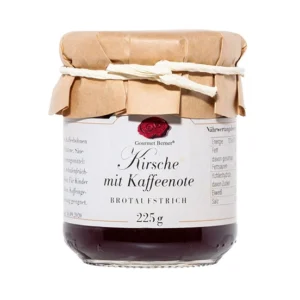 Gourmet Berner - Kirsche mit Kaffeenote - Brotaufstrich im Glas