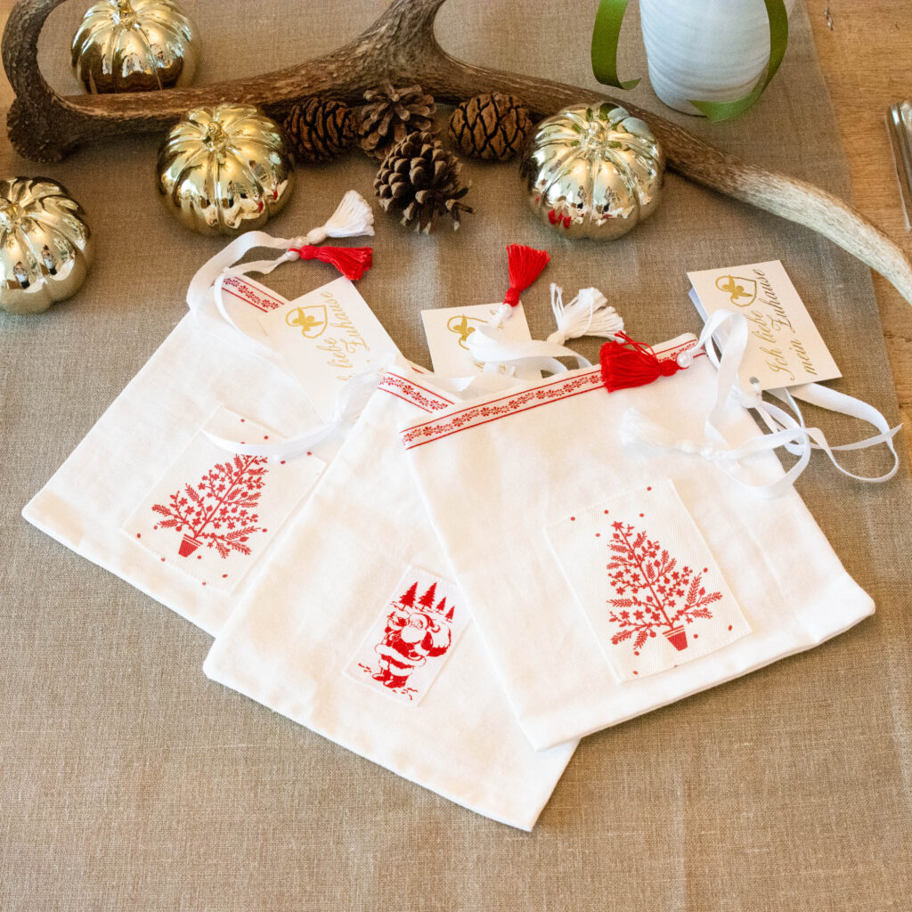Geschenk-Säckli Leinen