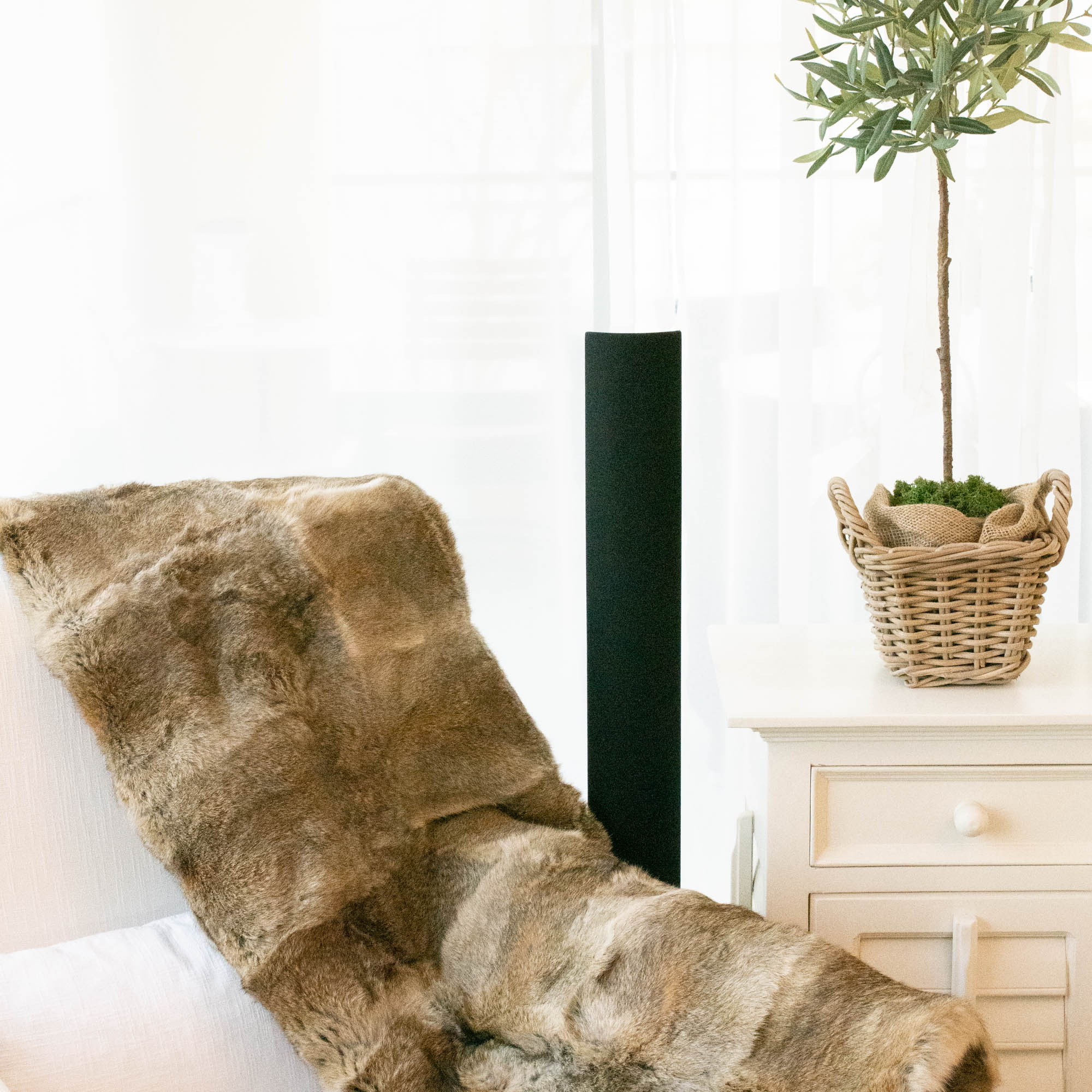 Fellplaid braun(Kaninchen)