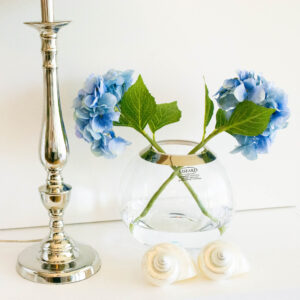 Edzard - Kugelvase Mirinde, mit Platinrand