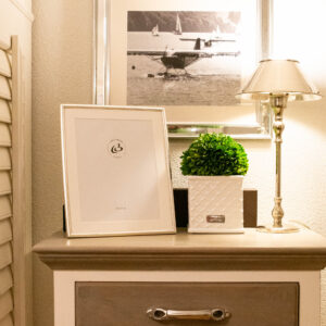 Lene Bjerre - Fotorahmen Austin/silber 20x25cm/mit Passepartout