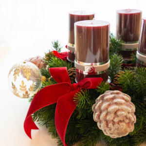 Lene Bjerre - Rustico Kerze aus der Candle Collection / Pomegranate