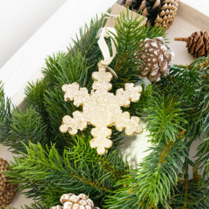 Lene Bjerre - Christbaumschmuck Ornament Cristelle/Lightgold