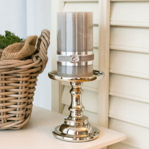 Lene Bjerre - Rustico Kerze Silvergrey