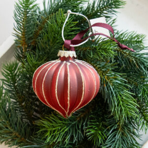 Lene Bjerre - 6 Christbaumschmuck Ornamente Navina/Pomegranate