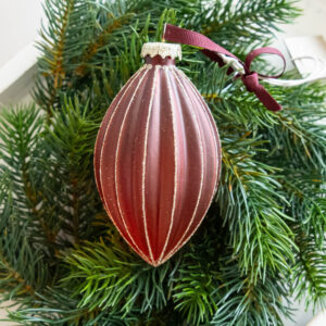 Lene Bjerre - 6 Christbaumkugeln Navina Ornament/Pomegranate