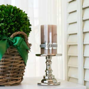 Lene Bjerre – Rustico Kerze aus der Candle Collection / Goldbraun – medium