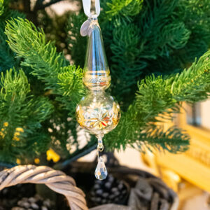 Lene Bjerre - Christbaumkugel Genuine/Gold-klar