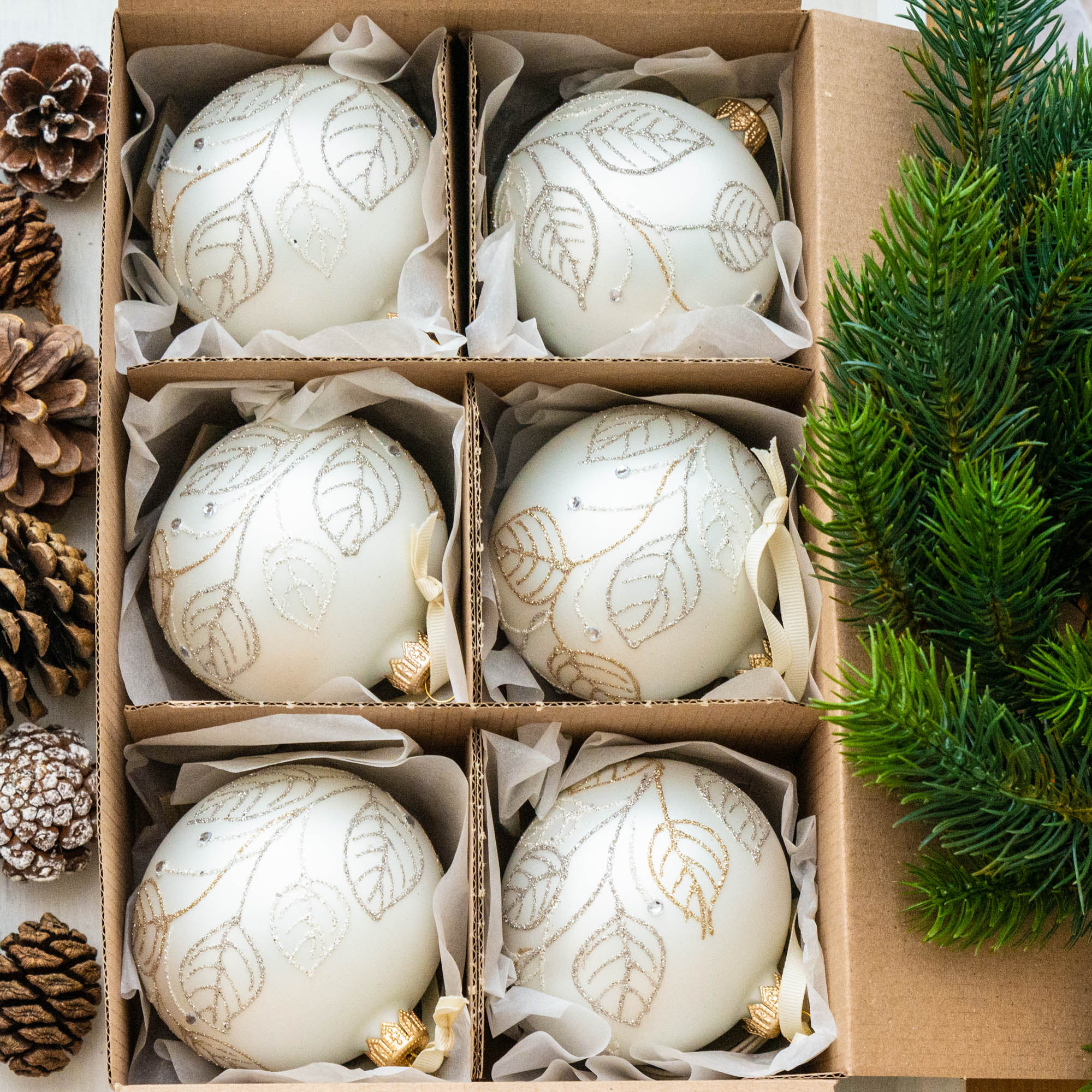 Lene Bjerre – 6 Christbaumschmuck Kugeln Cadelia Lene Bjerre - 6 Christbaumschmuck Kugeln Cadelia