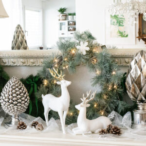 Lene Bjerre - Kranz Vintia mit LED-Lämpchen