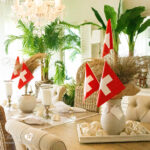 Sommerliche 1. August Deko 2025